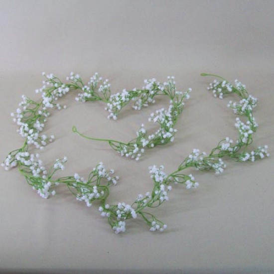 Artificial Gypsophila Garland 183cm Cream Baby's Breath Artificial Flowers